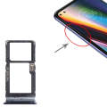 For Motorola Moto G 5G Plus SIM Card Tray + Micro SD Card Tray (Blue)