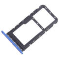 For Motorola Moto G Power 2021 SIM Card Tray + Micro SD Card Tray (Blue)
