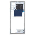 For Xiaomi Redmi Note 12 Pro 4G Original Middle Frame Bezel Plate (Silver)
