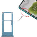For Nokia X10 Original SIM + SIM / Micro SD Card Tray (Green)
