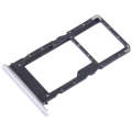For Honor X8 5G SIM + SIM / Micro SD Card Tray (Silver)