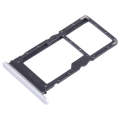 For Honor X5 SIM + SIM / Micro SD Card Tray (Silver)
