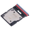For Xiaomi Redmi K50i SIM Card Tray + SIM Card Tray / Micro SD Card Tray (Blue)