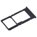For Xiaomi Redmi 12 4G SIM Card Tray + SIM Card Tray / Micro SD Card Tray (Black)