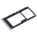 For Xiaomi Redmi 12 4G SIM Card Tray + SIM Card Tray / Micro SD Card Tray (Silver)
