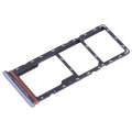 For Infinix Hot 10i X659B SIM Card Tray + SIM Card Tray + Micro SD Card Tray (Purple)