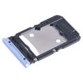 For Infinix Zero X Pro X6810 SIM Card Tray + SIM Card Tray + Micro SD Card Tray (Blue)