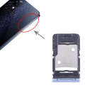 For Infinix Zero X Pro X6810 SIM Card Tray + SIM Card Tray + Micro SD Card Tray (Blue)