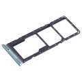 For Infinix Hot 20i X665 SIM Card Tray + SIM Card Tray + Micro SD Card Tray (Green)