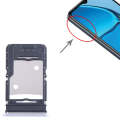 For Infinix Hot 20S X6827 SIM Card Tray + SIM Card Tray + Micro SD Card Tray (Purple)