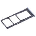 For Infinix Hot 30i X669 SIM Card Tray + SIM Card Tray + Micro SD Card Tray (Blue)