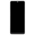 For T-Mobile REVVL V+ 5G LCD Screen Digitizer Full Assembly with Frame (Black)