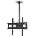 32-70 inch Universal Height & Angle Adjustable Single Screen TV Wall-mounted Ceiling Dual-use Bra...