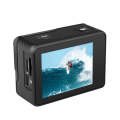 C1 Dual-Screen 2.0 inch + 1.3 inch Screen Anti-shake 4K WiFi Sport Action Camera Camcorder with W...