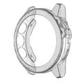 Suitable for Jiaming Fenix 5S & 5S Plus Transparent TPU Silica Gel Watch Case(Transparent white)