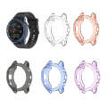 Suitable for Garmin Fenix 6S / 6S Pro transparent TPU Silica Gel Watch Case(Transparent white)