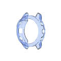Suitable for Garmin Fenix 6X / 6X Pro Transparent TPU Silica Gel Watch Case(Transparent blue)