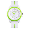 SKMEI 1578 Creative Stereo Dial Student Watch Casual Simple Male Quartz Watch(Green)