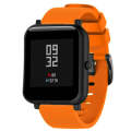 20mm For Huami Amazfit GTS / Samsung Galaxy Watch Active 2 / Gear Sport Silicone Watch Band(Orange)
