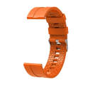 Suitable For Xiaomi Haylou Solar Watch Silicone Watch Band, Length: 21cm(orange)