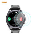 For Samsung Galaxy Watch 3 45mm 2 PCS ENKAY Hat-Prince 0.2mm 9H 2.15D Curved Edge Tempered Glass ...