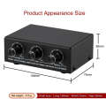 B057 Front Stereo Sound Amplifier Headphone Speaker Amplifier Booster with High And Low Bass Adju...