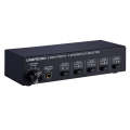 B032 2-in 4-out Power Amplifier Sound Switcher Speaker  Lossless Sound Quality 300W Per Channel S...