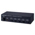 B032 2-in 4-out Power Amplifier Sound Switcher Speaker  Lossless Sound Quality 300W Per Channel S...