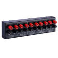 1 In And 4 Out Amplifier Sound Speaker Distributor, 4-Area Sound Source, Signal Distribution Pane...