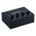 1-In 4-Out Front Stereo Signal Amplifier, Independent Output Volume Adjustment RCA Interface No L...