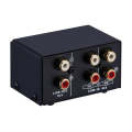 B101 2 In 1 Out (1 In 2 Out) Audio Source Signal Selection Switcher Computer Speaker  RCA Lossles...