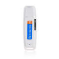 SK001 Professional Rechargeable U-Disk Portable USB Digital Audio Voice Recorder Pen Support TF C...