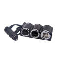 DC 12V / 24V Dual USB Multi Female Car Cigarette Lighter Splitter Socket Adapter Charger Socket P...