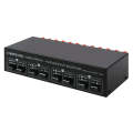 2-in 4-out Power Amplifier Speaker Switcher Splitter Comparator 300W Per Channel Without Loss Of ...