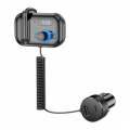 T2 FM Transmitter Hands-free Headphone Kit Headphone MP3 Player Private Call USB PD Quick Charge ...