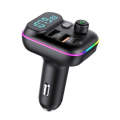T70 Car MP3 Player FM Transmitter with Bluetooth USB Car Mobile Charger QC3.0 Quick Charge U Disk...