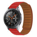 Silicone Magnetic Watch Band For Samsung Galaxy Gear Sport(Red)