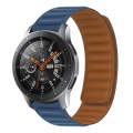Silicone Magnetic Watch Band For Samsung Galaxy Gear Sport(Dark Blue)