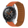 Silicone Magnetic Watch Band For Amazfit GTS 2 mini(Orange Red)