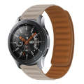 Silicone Magnetic Watch Band For Amazfit GTS 2 mini(Khaki)