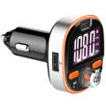 BC53 Wireless Car MP3 Player 5.0 FM Transmitter Colored Ambient Lights Hands-free Car Charger