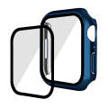 For Apple Watch Series 8 / 7 41mm ENKAY Hat-Prince 2 in 1 PC Frame + 9H Tempered Glass Case(Royal...