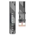 For Huawei GT2 46mm 22mm Nylon Woven Watch Band(Grey)