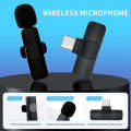 Wireless Lapel Microphones For Android Type C Device - Lavalier Microphone,Suitable For The YouTu...
