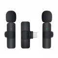 K9 2 in 1 Wireless Clip-on Auto Noise Cancelling Live Mini Microphone, Port: Type-C