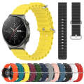 For Huawei GT2 Pro 22mm Ocean Style Silicone Solid Color Watch Band(Grey)