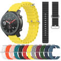 For Amazfit GTR 47mm 22mm Ocean Style Silicone Solid Color Watch Band(Grey)