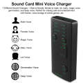 M1 Portable Mini Voice Changing Modulator with Adjustable Voice Functions & Phone Computer & Soun...