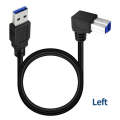 JUNSUNMAY USB 3.0 A Male to USB 3.0 B Male Adapter Cable Cord 1.6ft/0.5M for Docking Station, Ext...