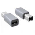 2pcs JUNSUNMAY USB Type-C Female to Male USB 2.0 Type-B Adapter Converter Connector for Printers ...